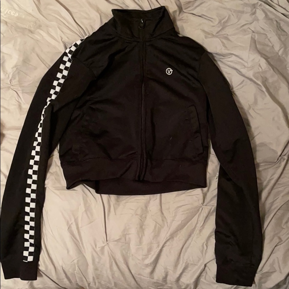 Black Vans Crop Jacket